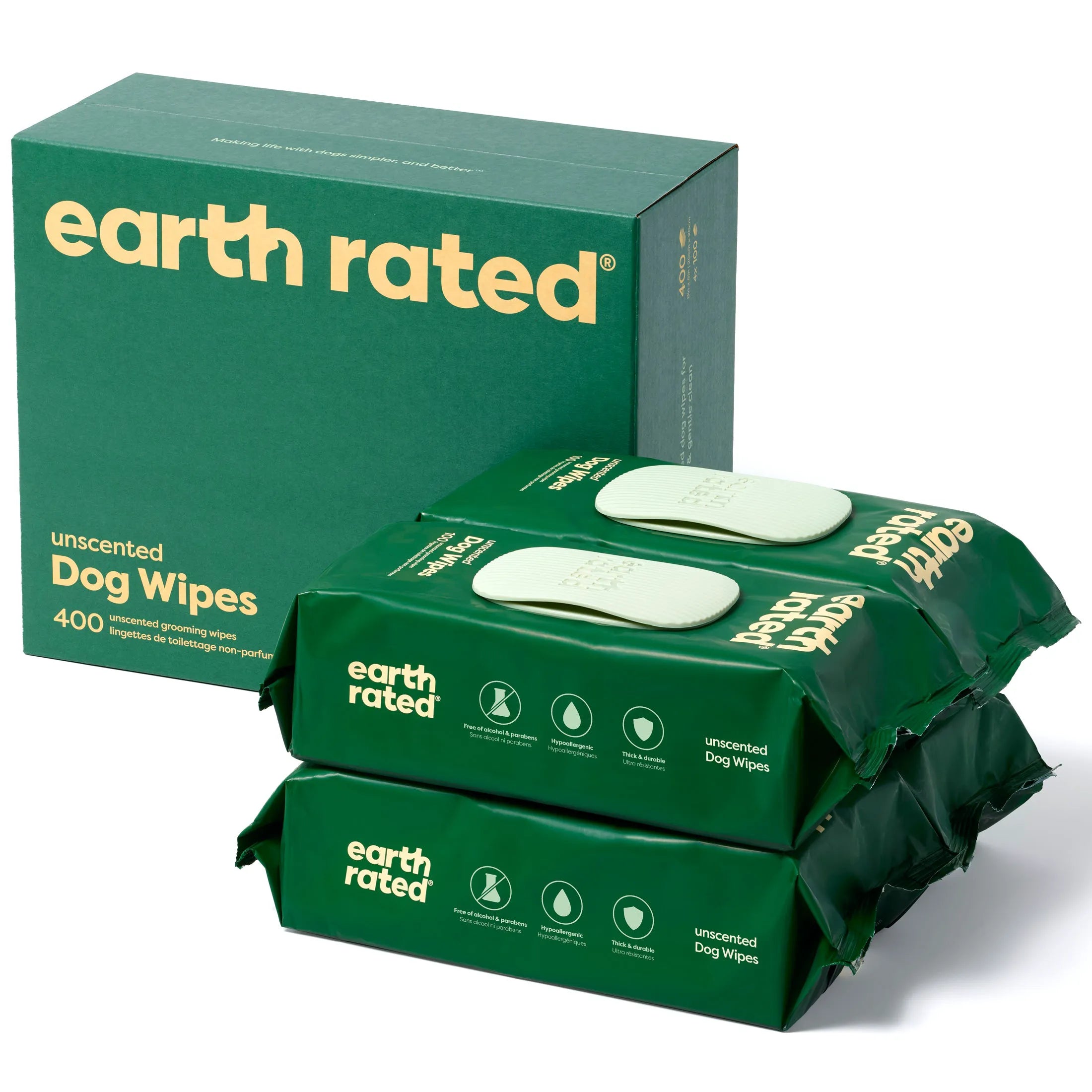 400 Wipes (4 Pack)
