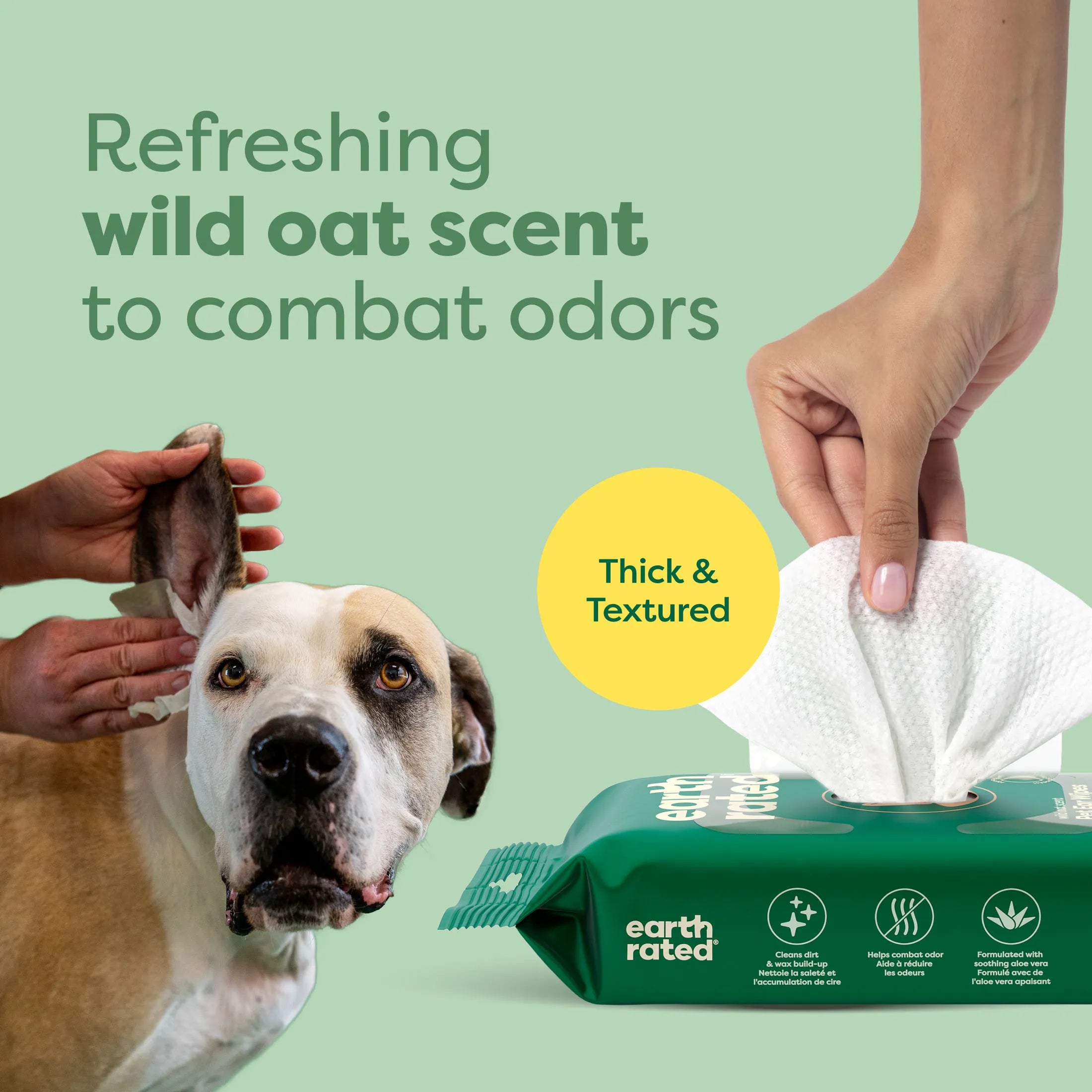 Ear Wipes for Dogs and Cats