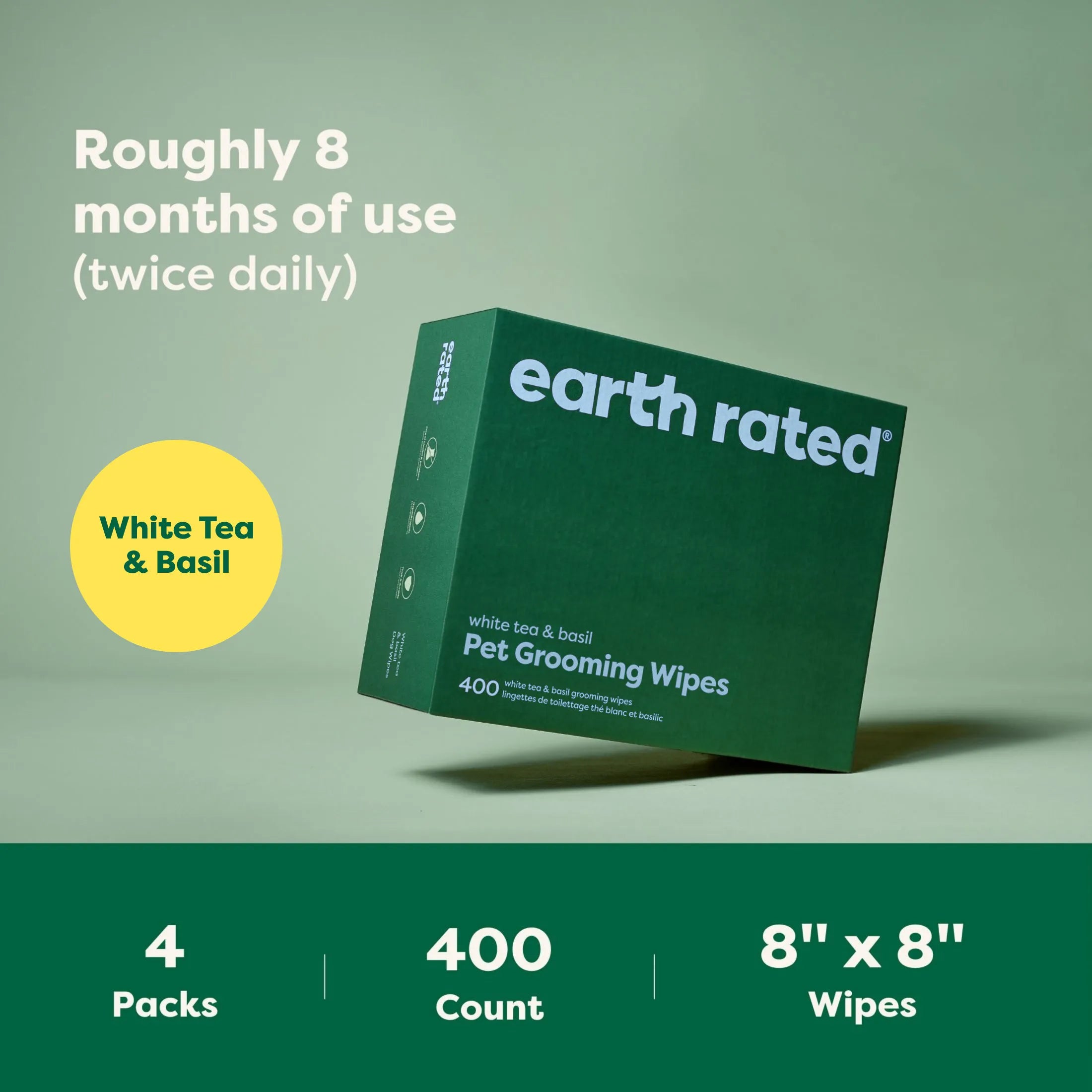 400 Wipes (4 Pack)