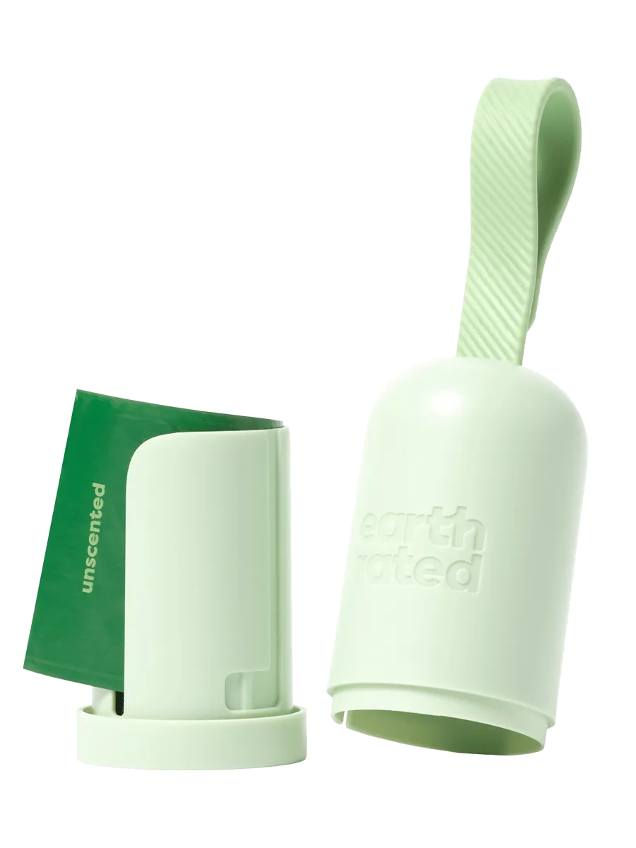 Poop Bag Dispenser with 15 Bags