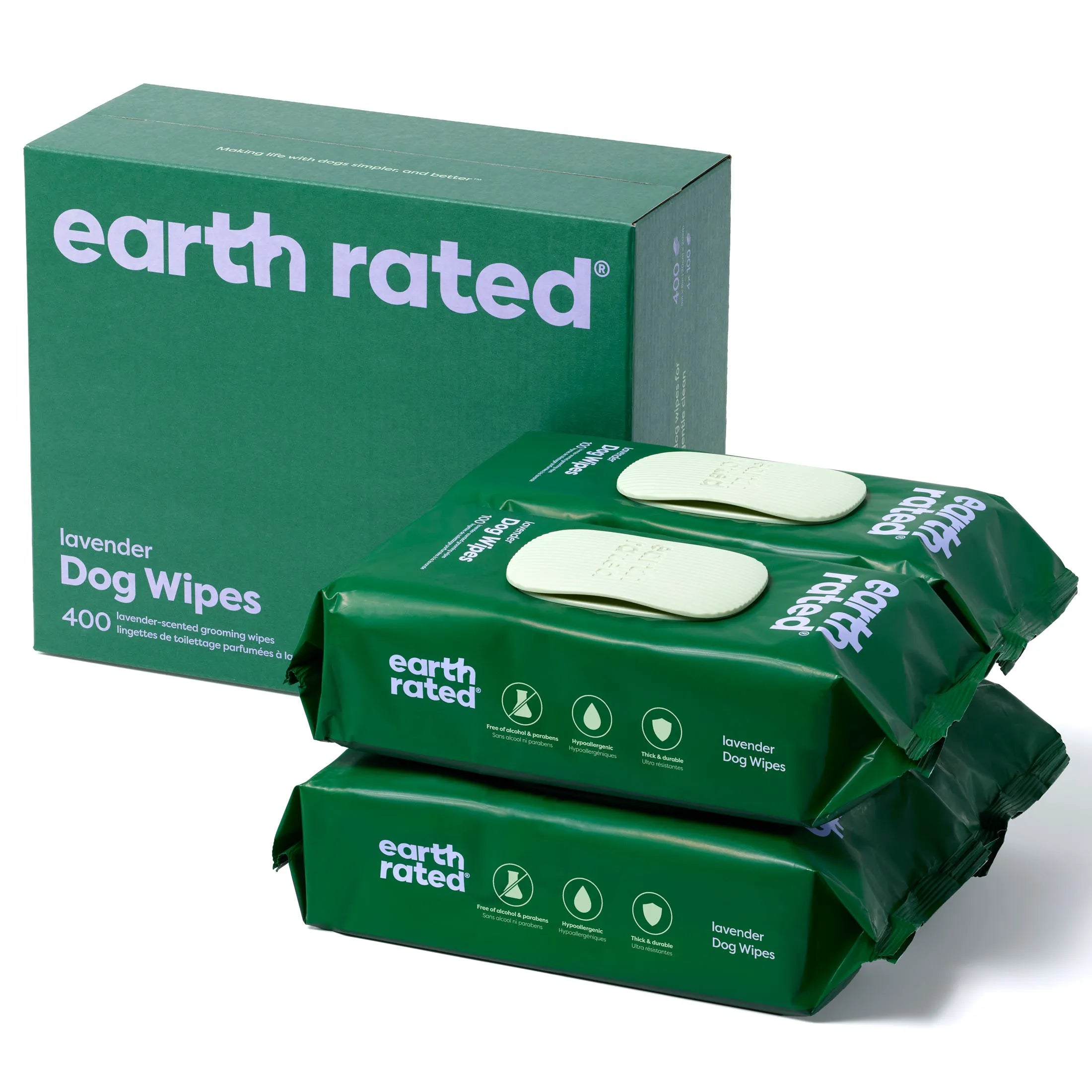 400 Wipes (4 Pack)