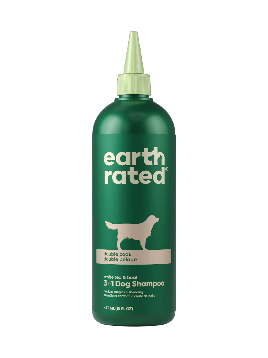 3-in-1 Deshedding Dog Shampoo: Loosens, Strengthens & Nourishes