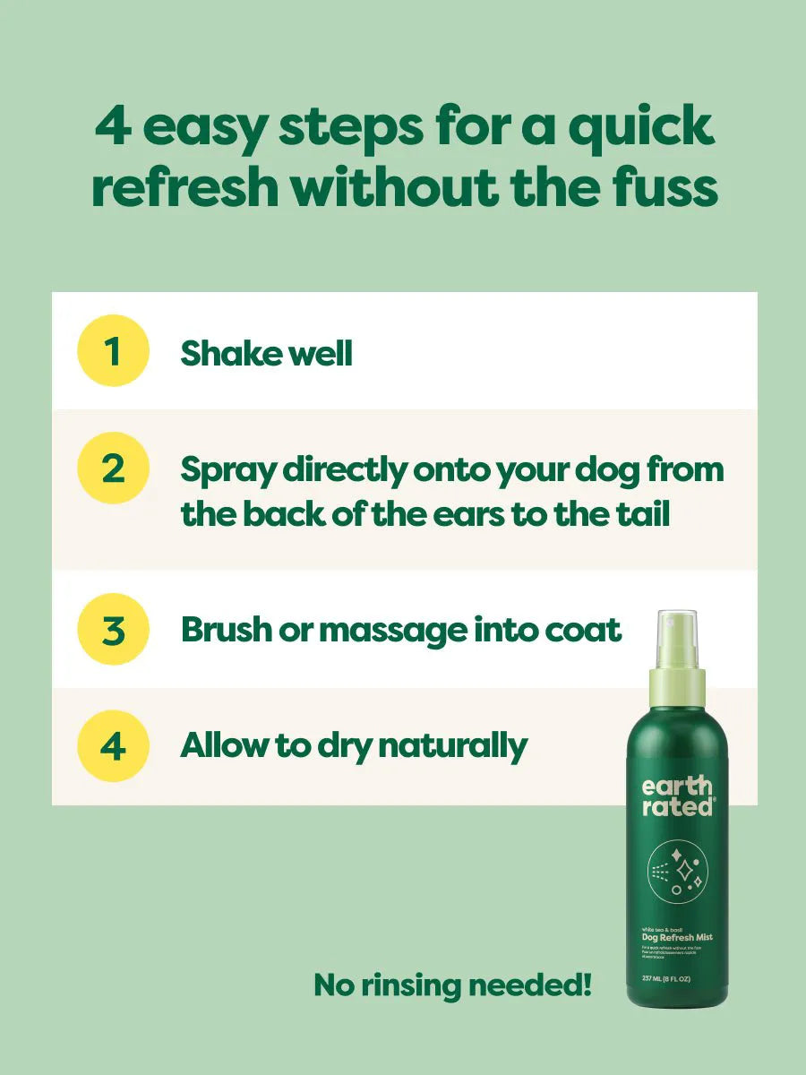 Dog Deodorizing Spray - Instant Odor Control Refresh Mist