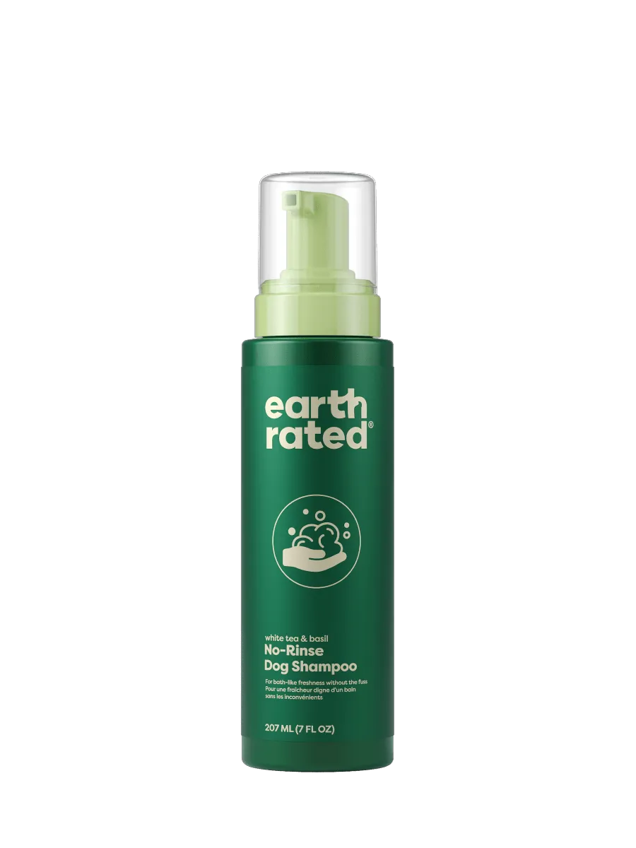 Waterless Foam Dog Shampoo - No-Rinse Cleanser for All Coat Types