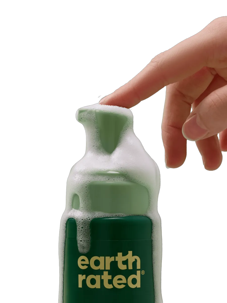 Waterless Foam Dog Shampoo - No-Rinse Cleanser for All Coat Types
