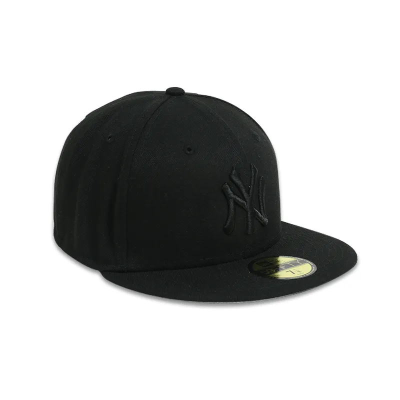 [11591128] New Era New York Yankees Blackout Basic 59FIFTY Fitted Hats