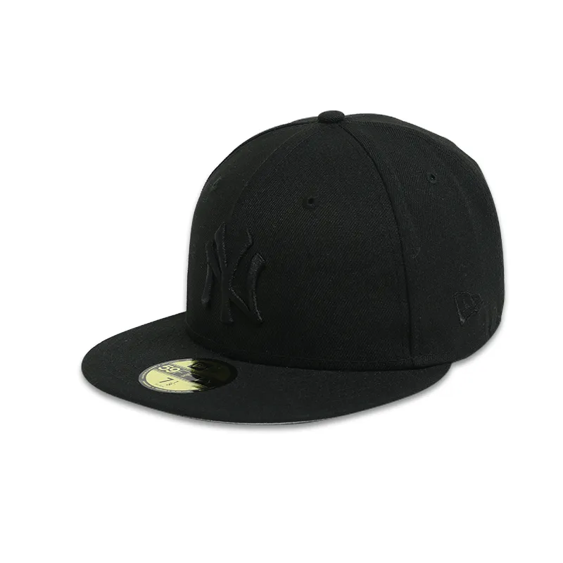 [11591128] New Era New York Yankees Blackout Basic 59FIFTY Fitted Hats