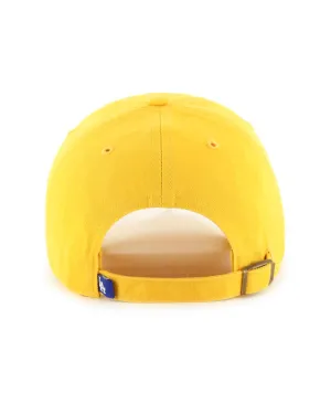 47 Brand Los Angeles Dodgers Clean Up Baseball Cap, Yello Gold, One Size