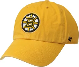 47 NHL Boston Bruins Brand Clean Up Adjustable Hat, Gold, One Size