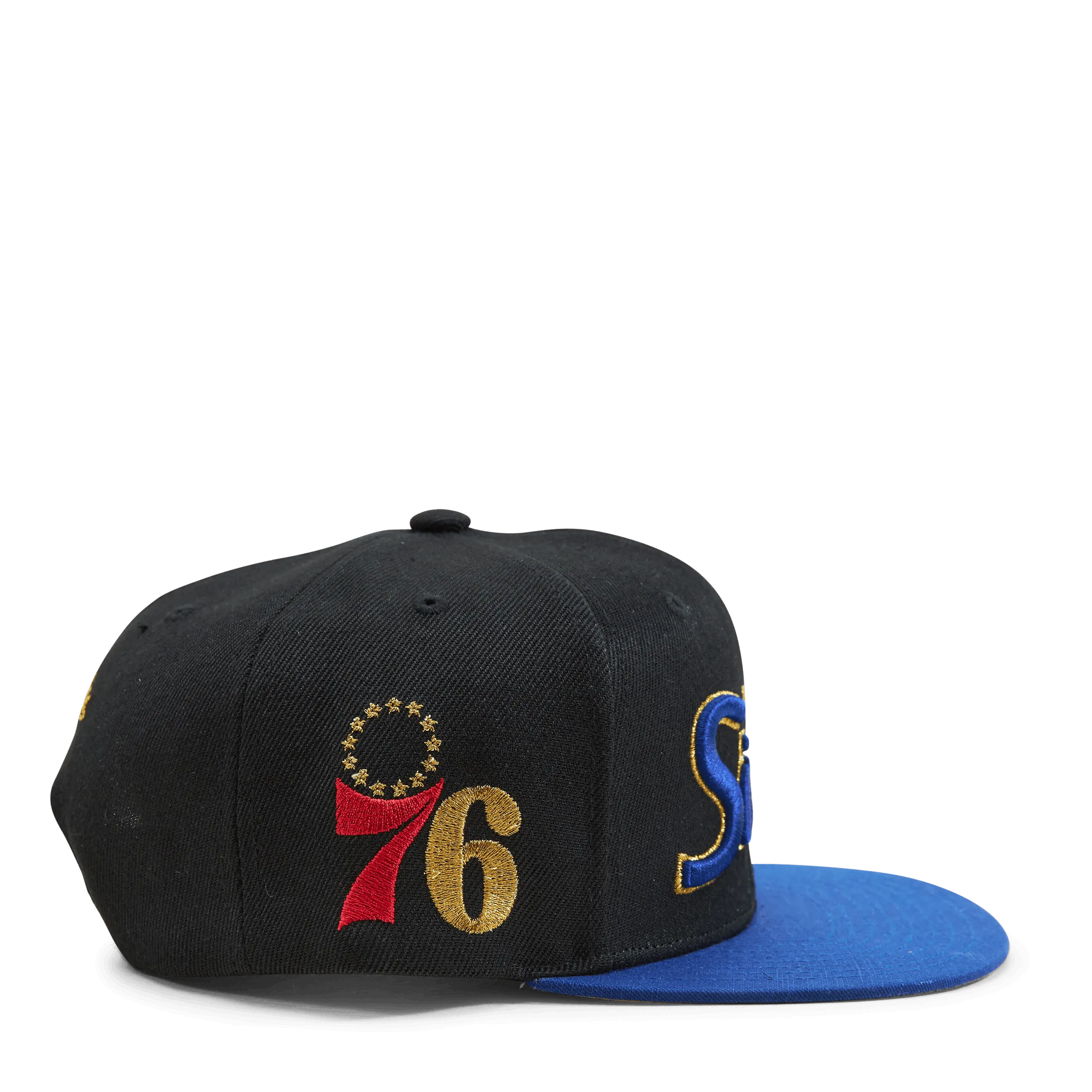 76ers NBA 75th Gold Snapback