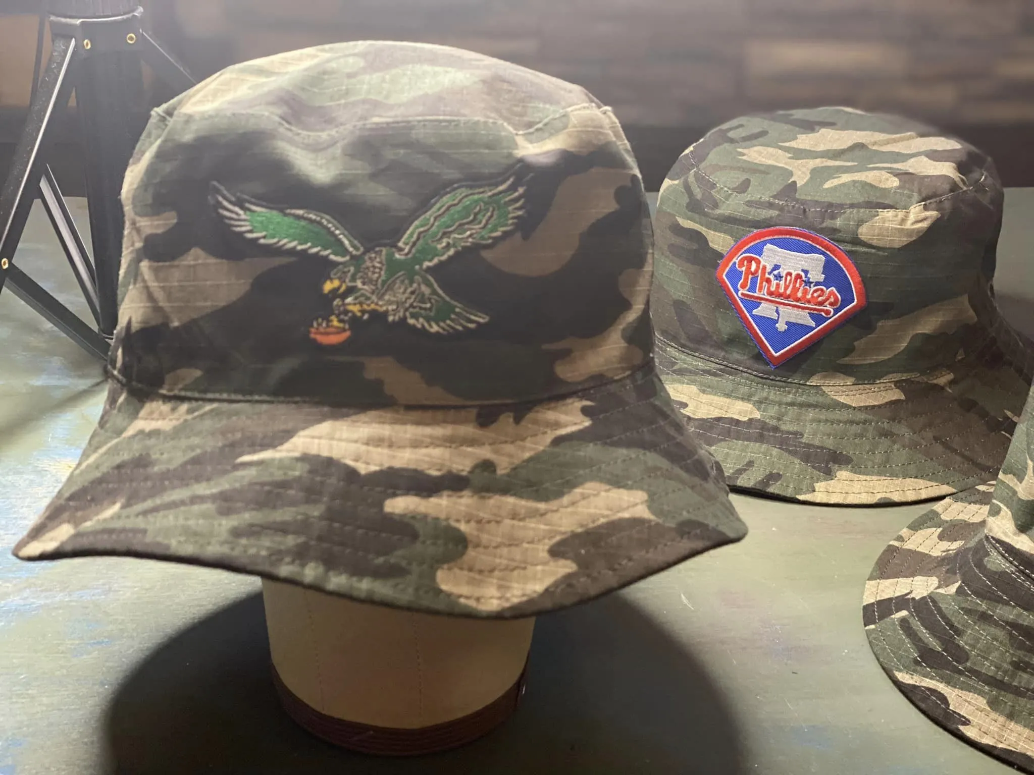 Camo Philly Sport Bucket Hat