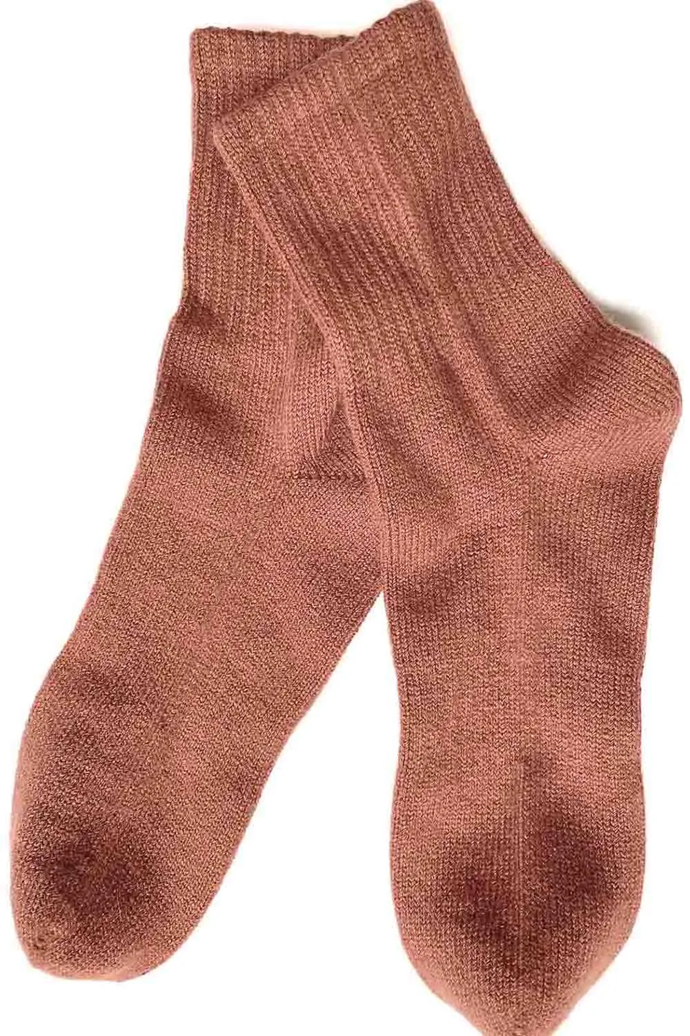 Cashmere socks in Brown