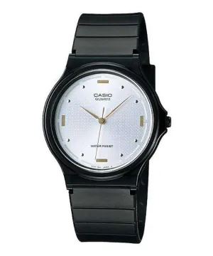 Casio MQ-76-7A1LDF Analog Black Resin Strap Watch for Men