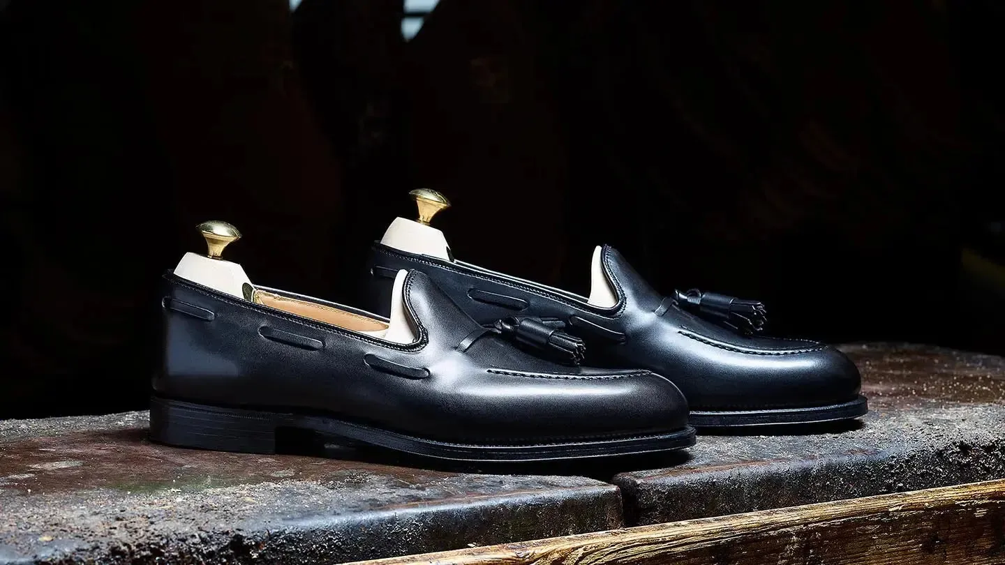 Cavendish Black Calf Tassel Loafer