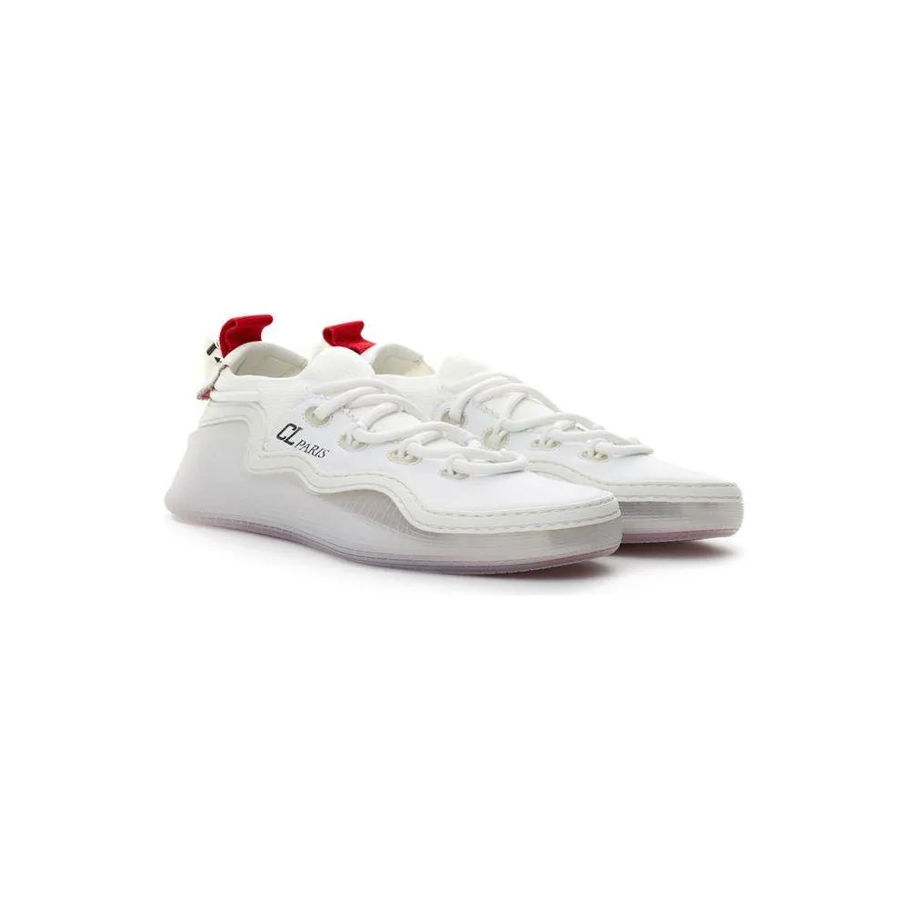 Christian Louboutin White Leather Sneaker