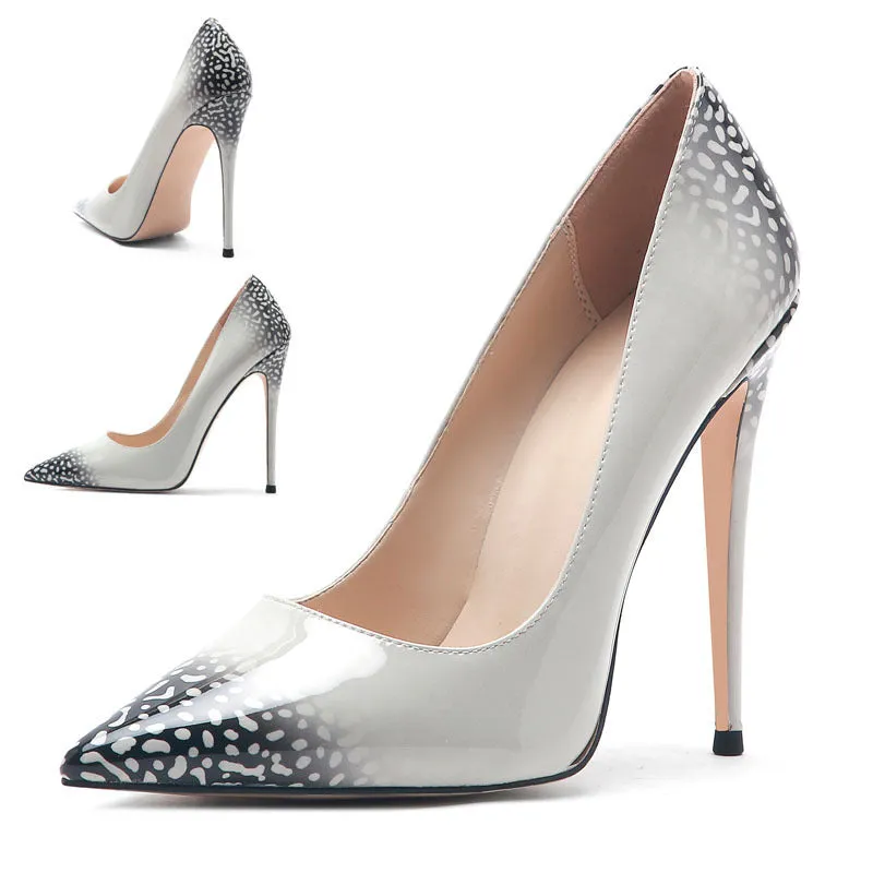 Couture Comic Strip High Heel Pumps