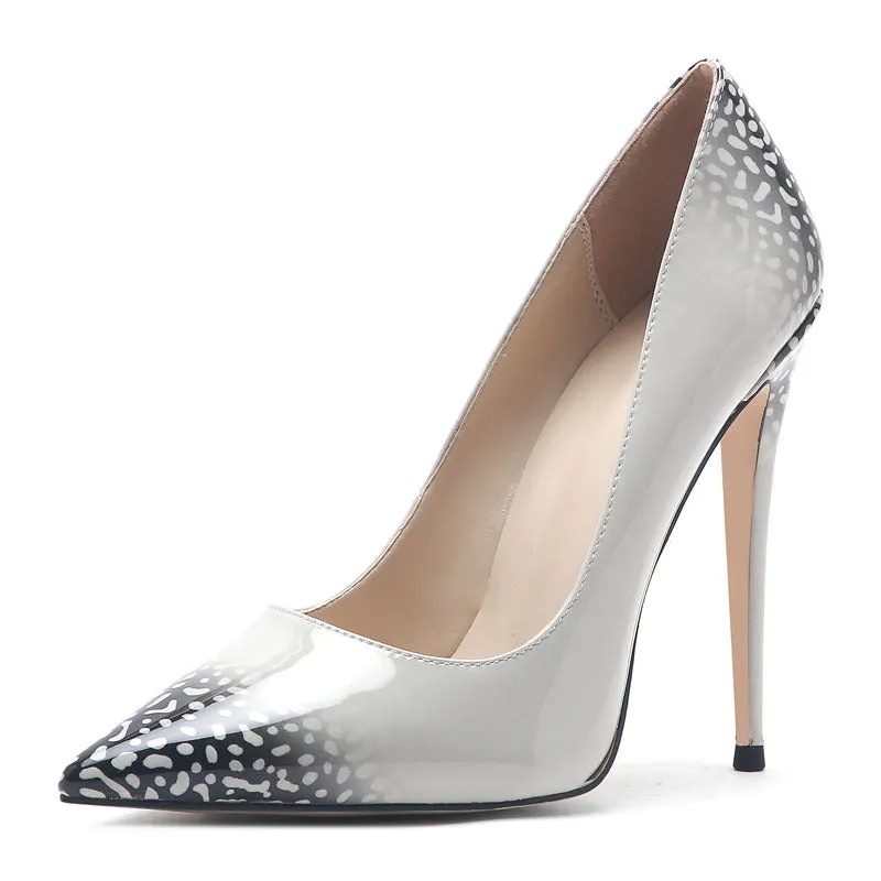 Couture Comic Strip High Heel Pumps