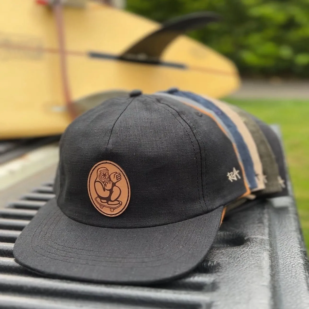 Cruisin' 100% Hemp Strapback | Black