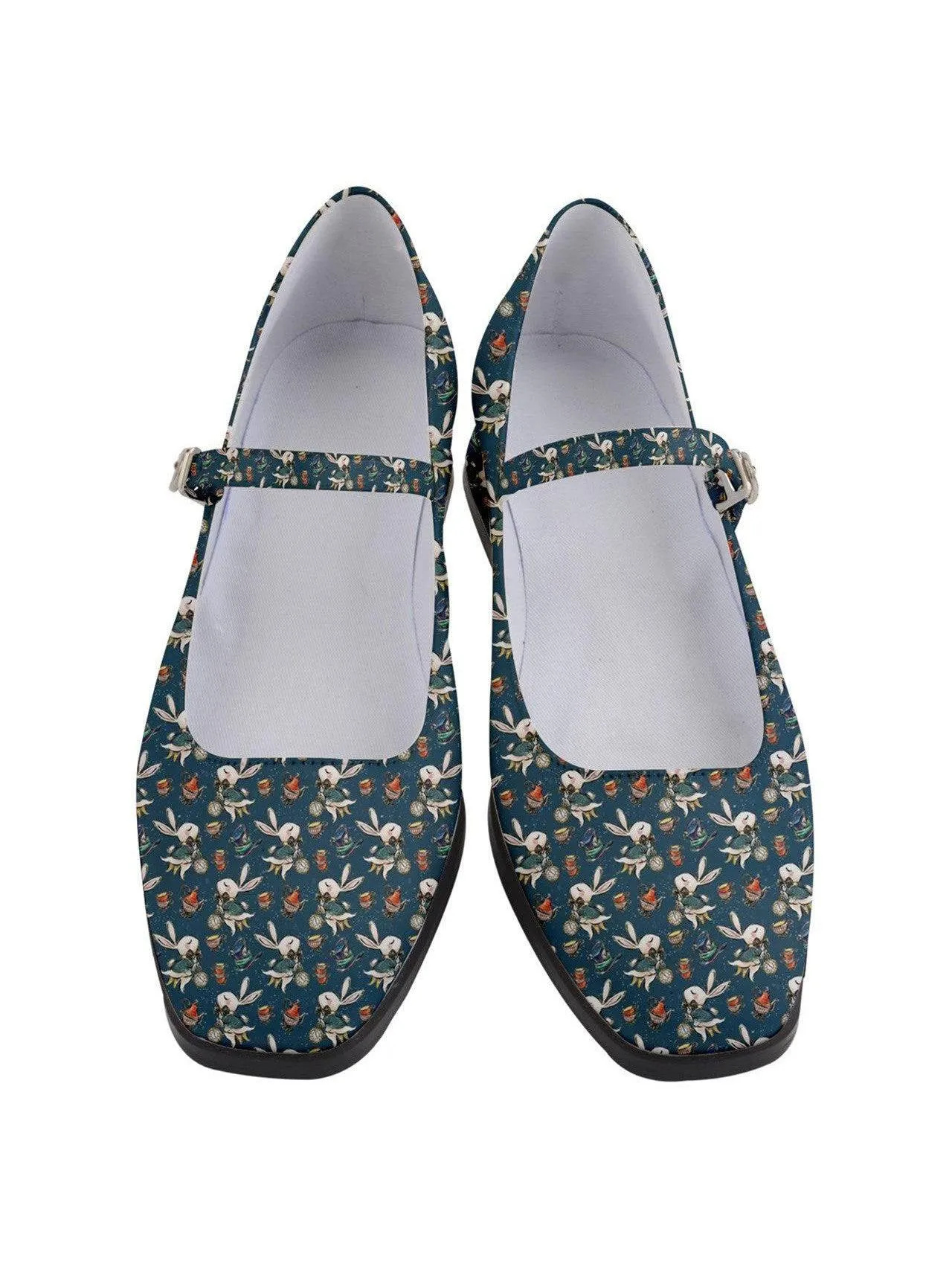 Down the Rabbit Hole Women's Mary Jane Shoes