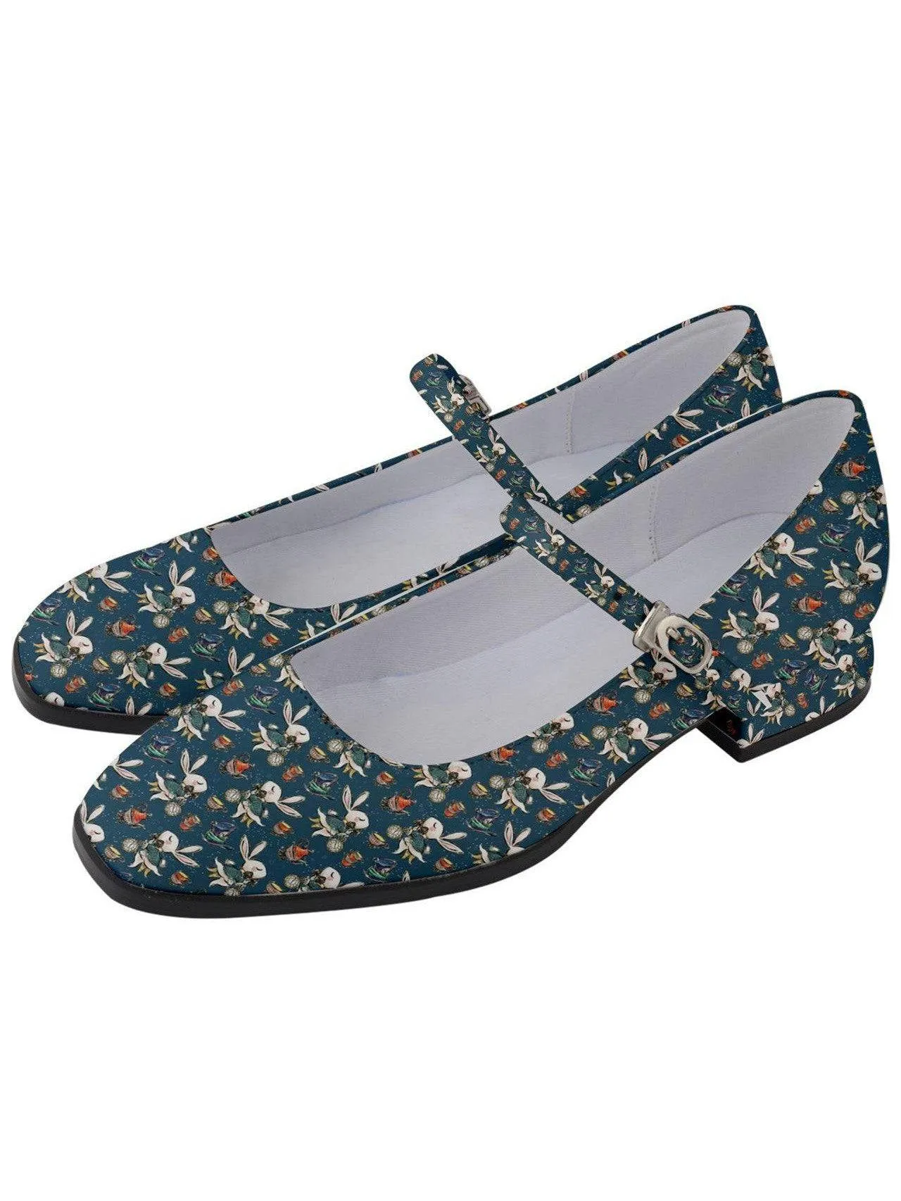 Down the Rabbit Hole Women's Mary Jane Shoes