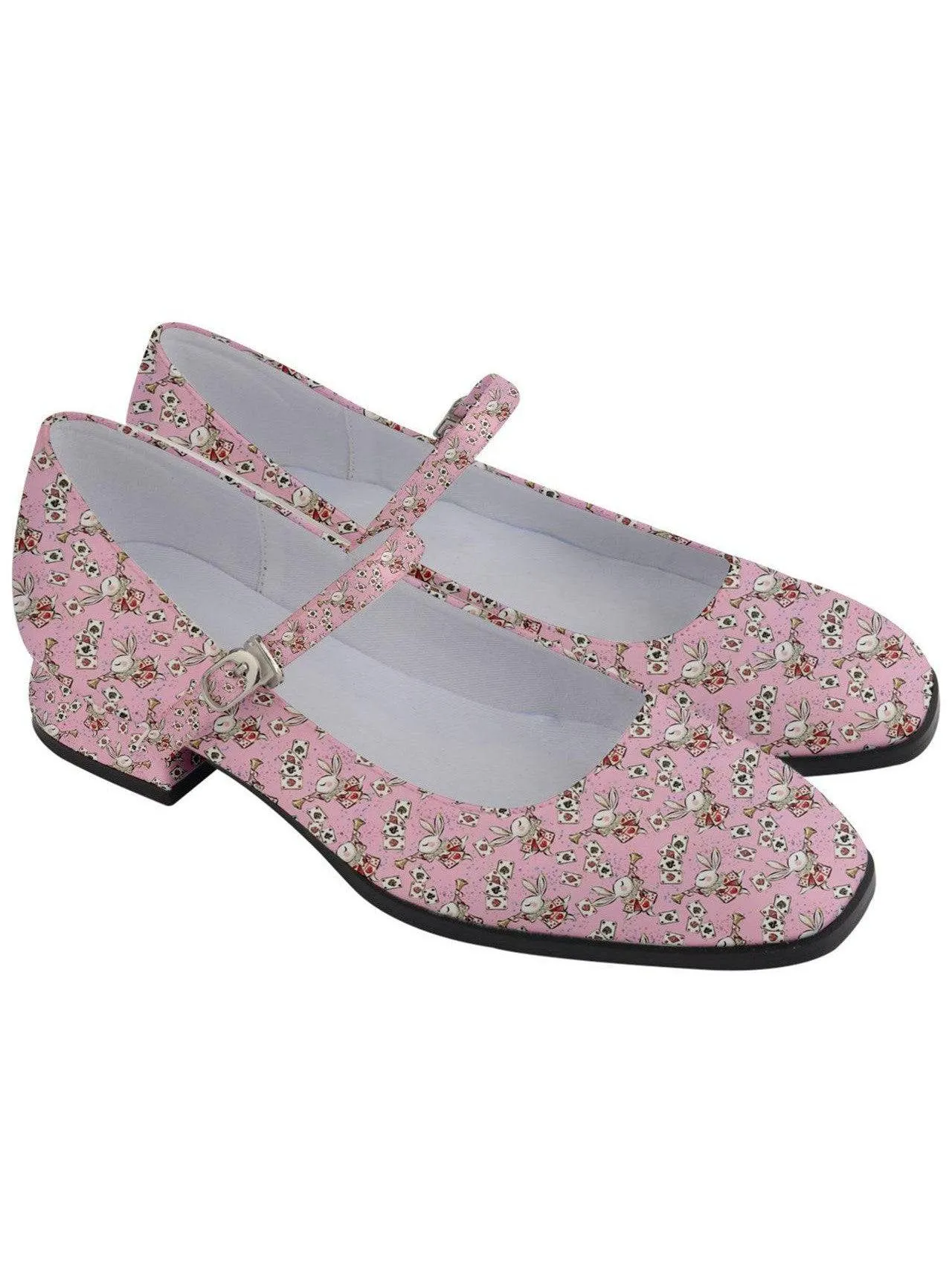 Down the Rabbit Hole Women's Mary Jane Shoes