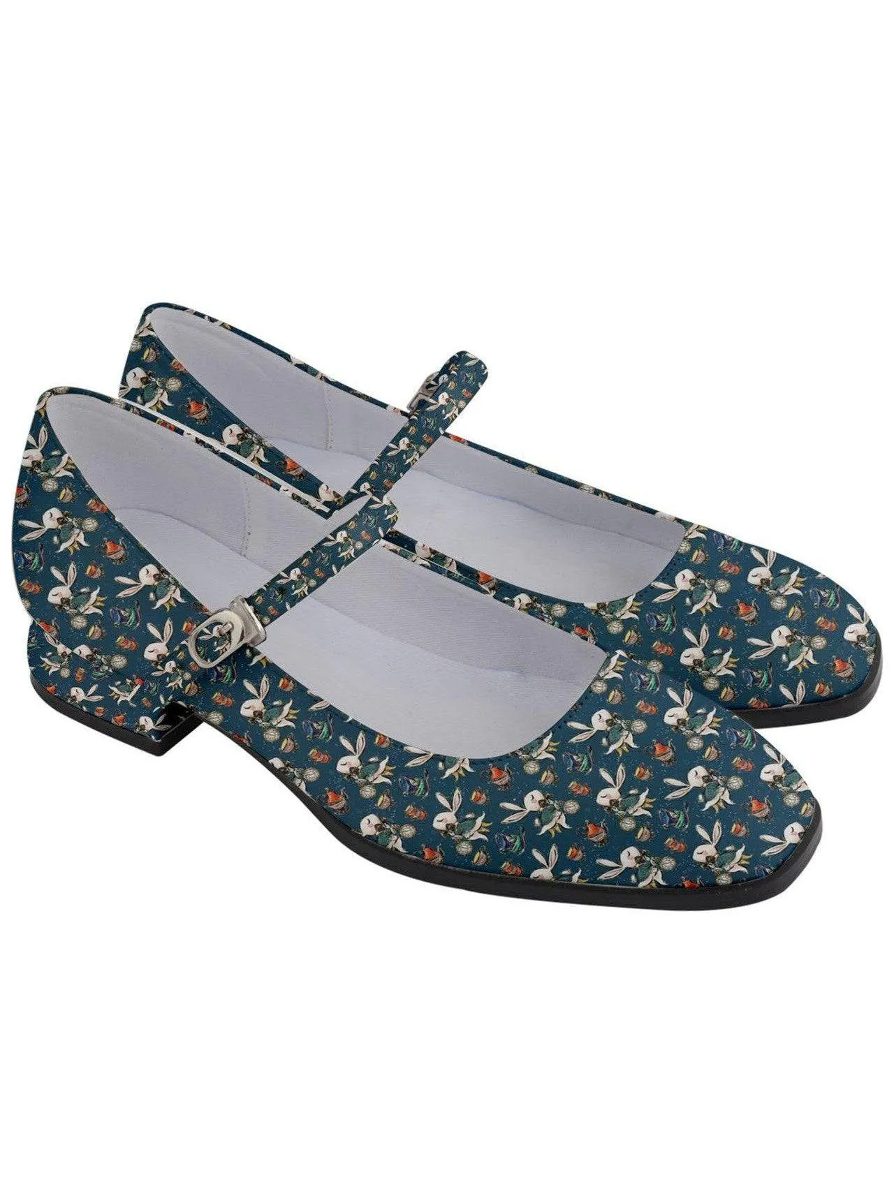 Down the Rabbit Hole Women's Mary Jane Shoes