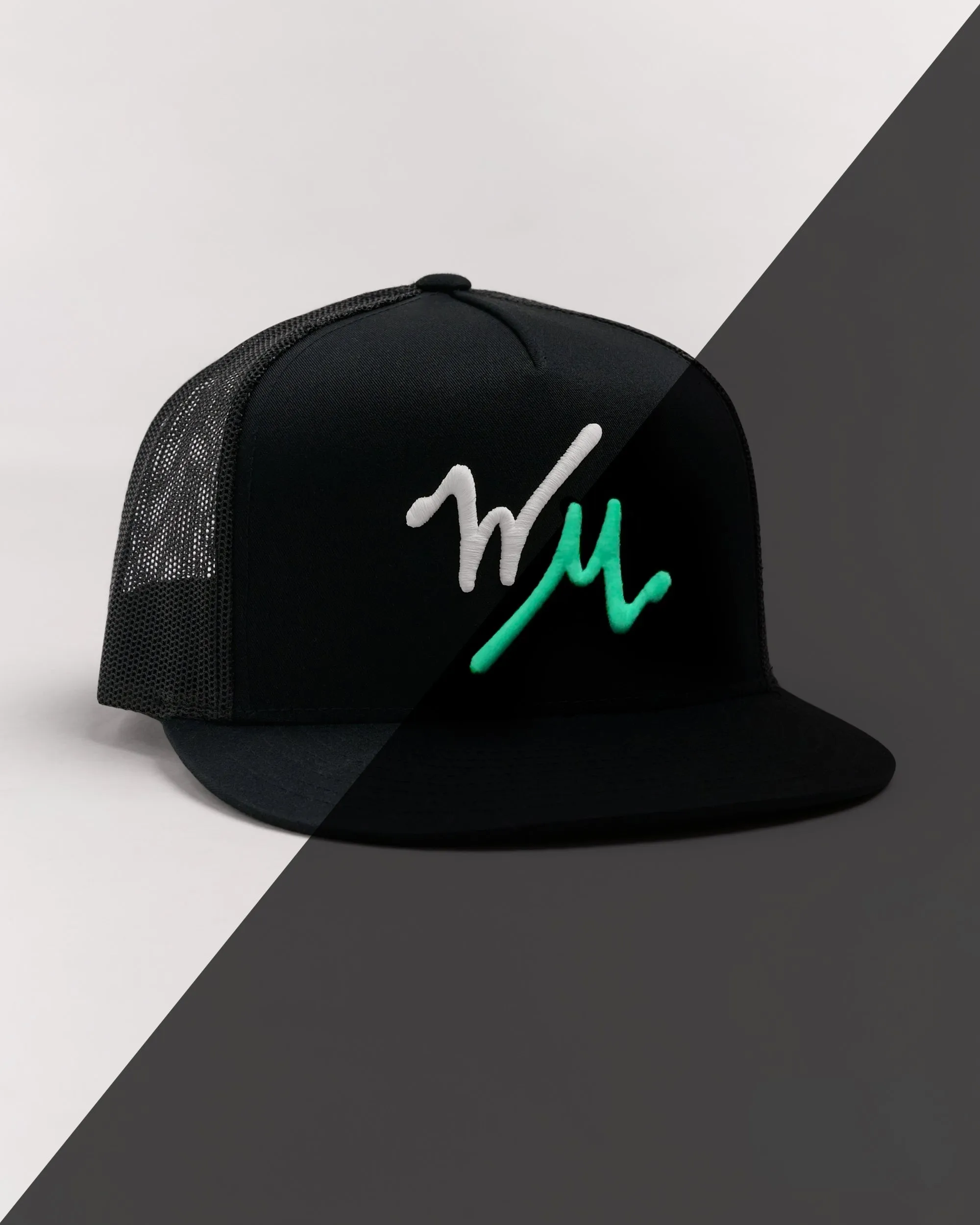 Glow In The Dark WM Trucker Hat