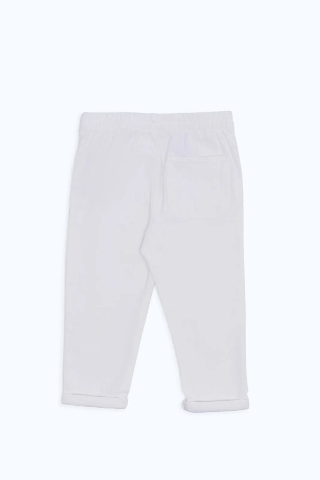 Infant Boys White Herringbone Trouser