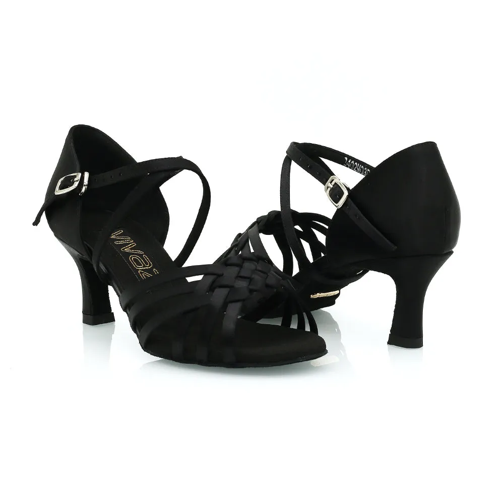 Lucy - Wide Fit  2.5" Latin Dance Heels