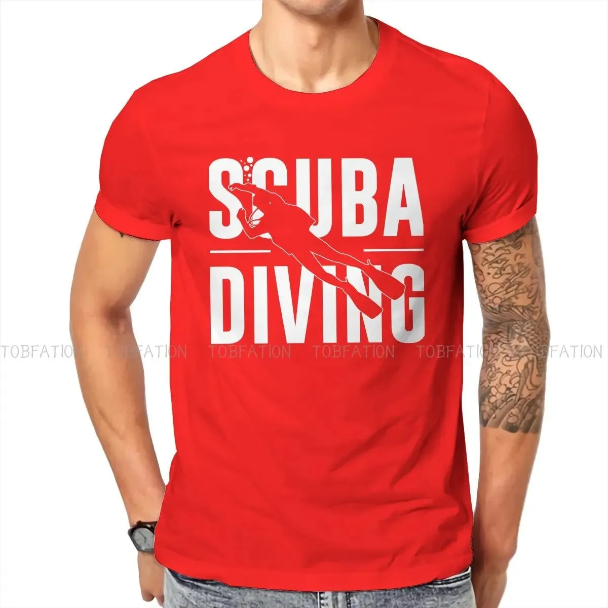 Men T-Shirt: Scuba Diving