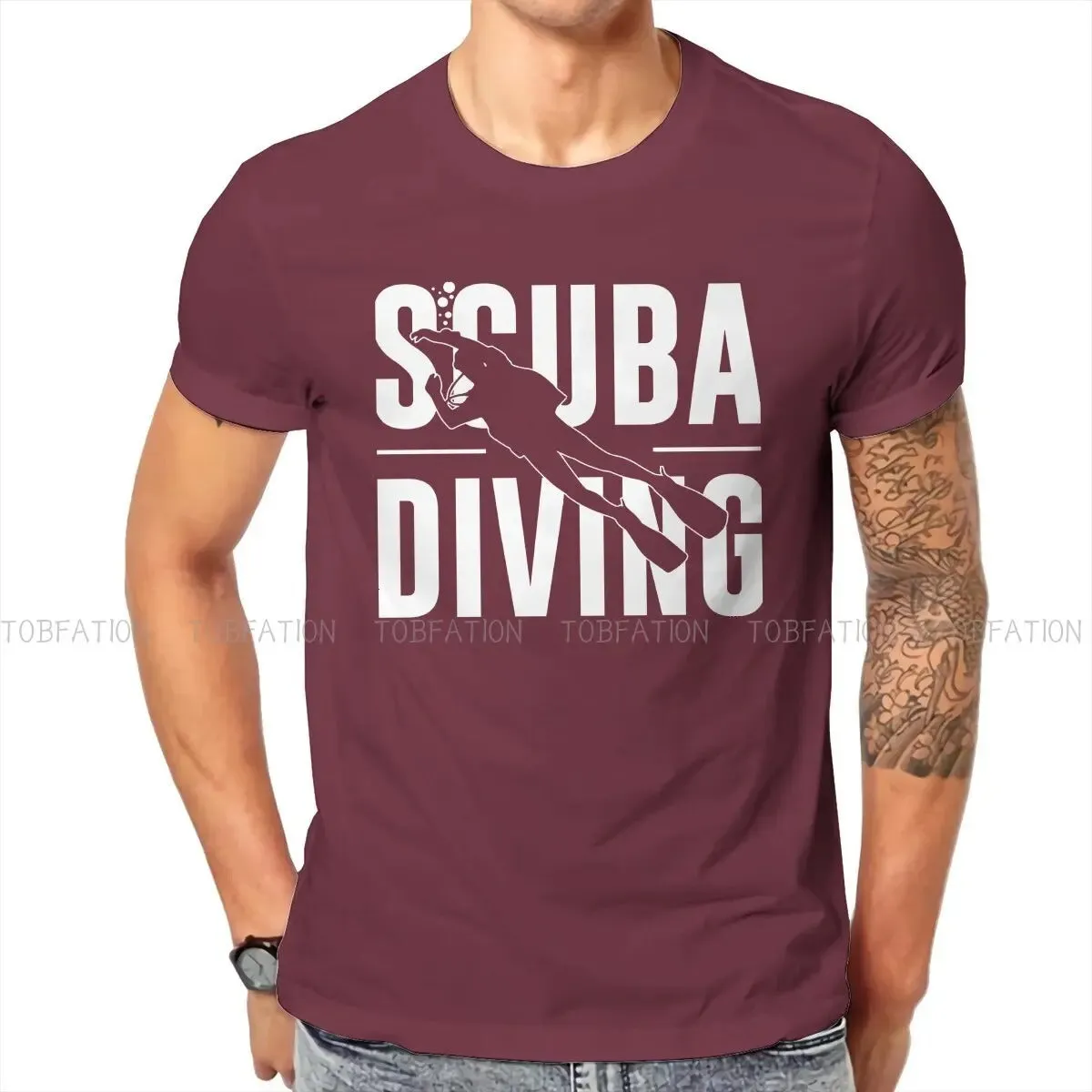 Men T-Shirt: Scuba Diving