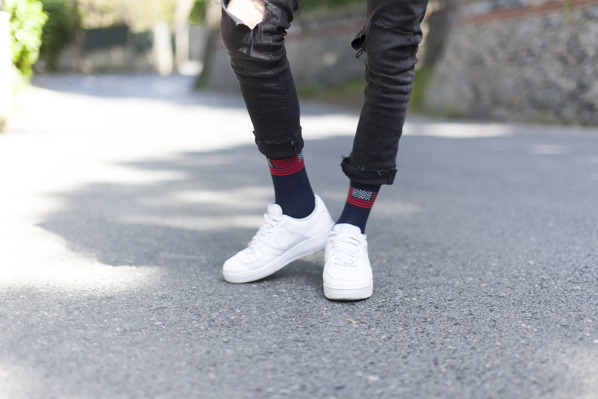 Men's Usa Flag Socks