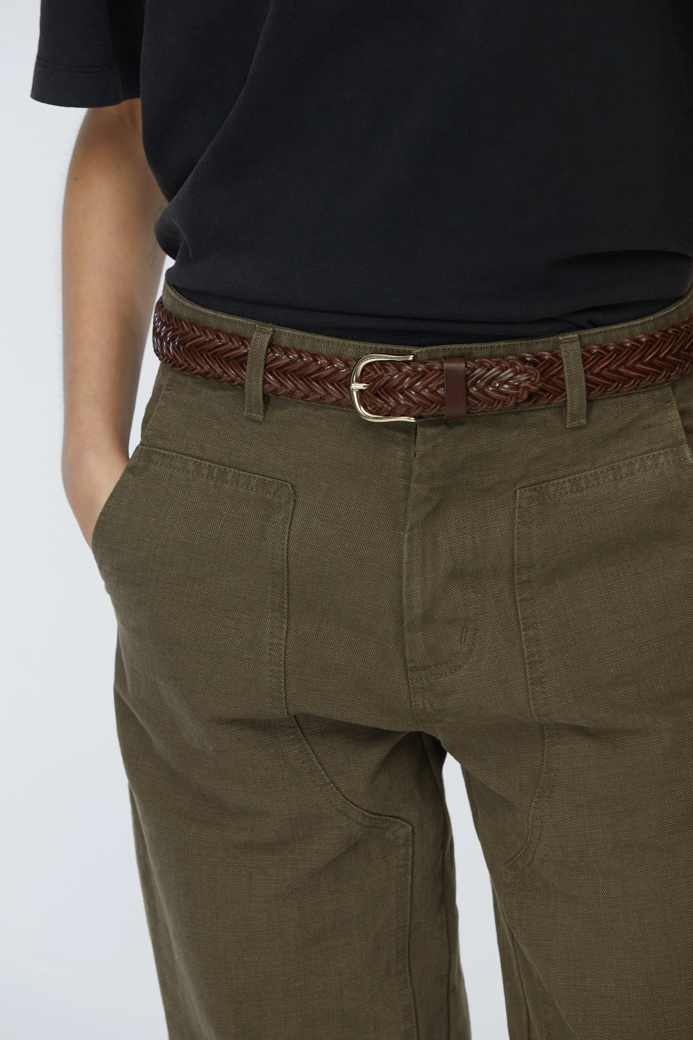 Palisade Belt in Brown