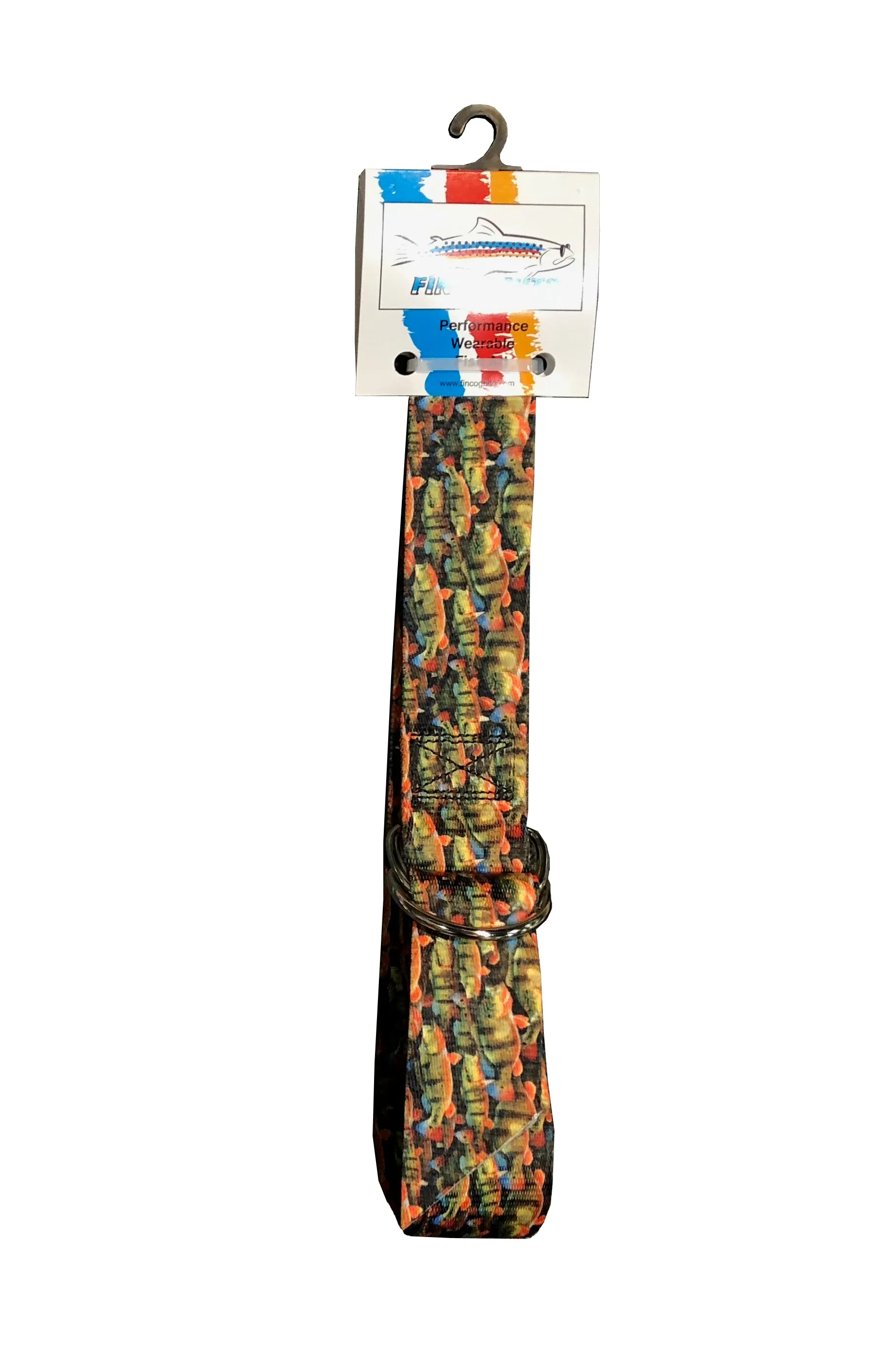 Peacock Bass Webbing Belt