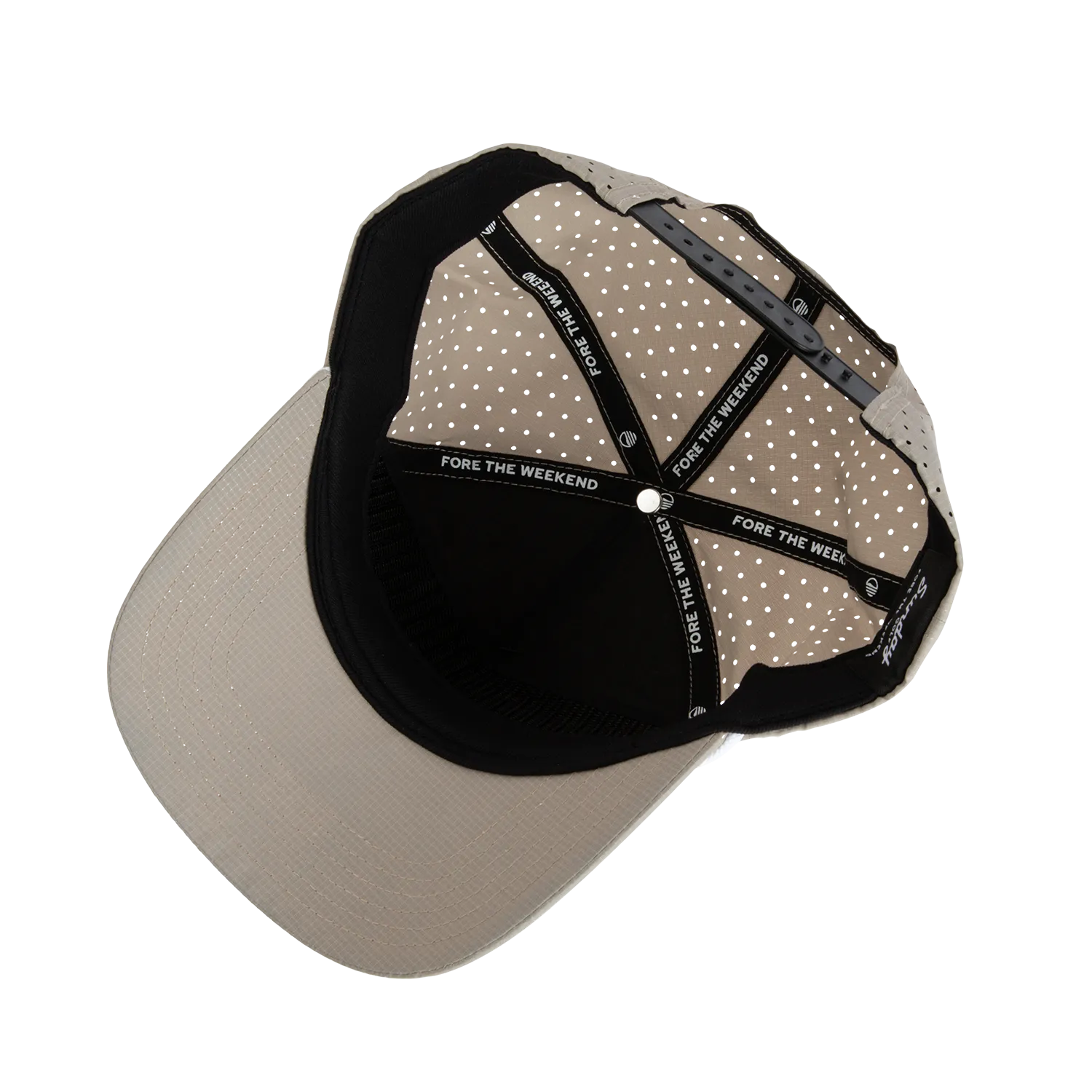 Porter Snapback Golf Hat | Tan