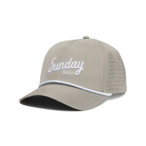 Porter Snapback Golf Hat | Tan