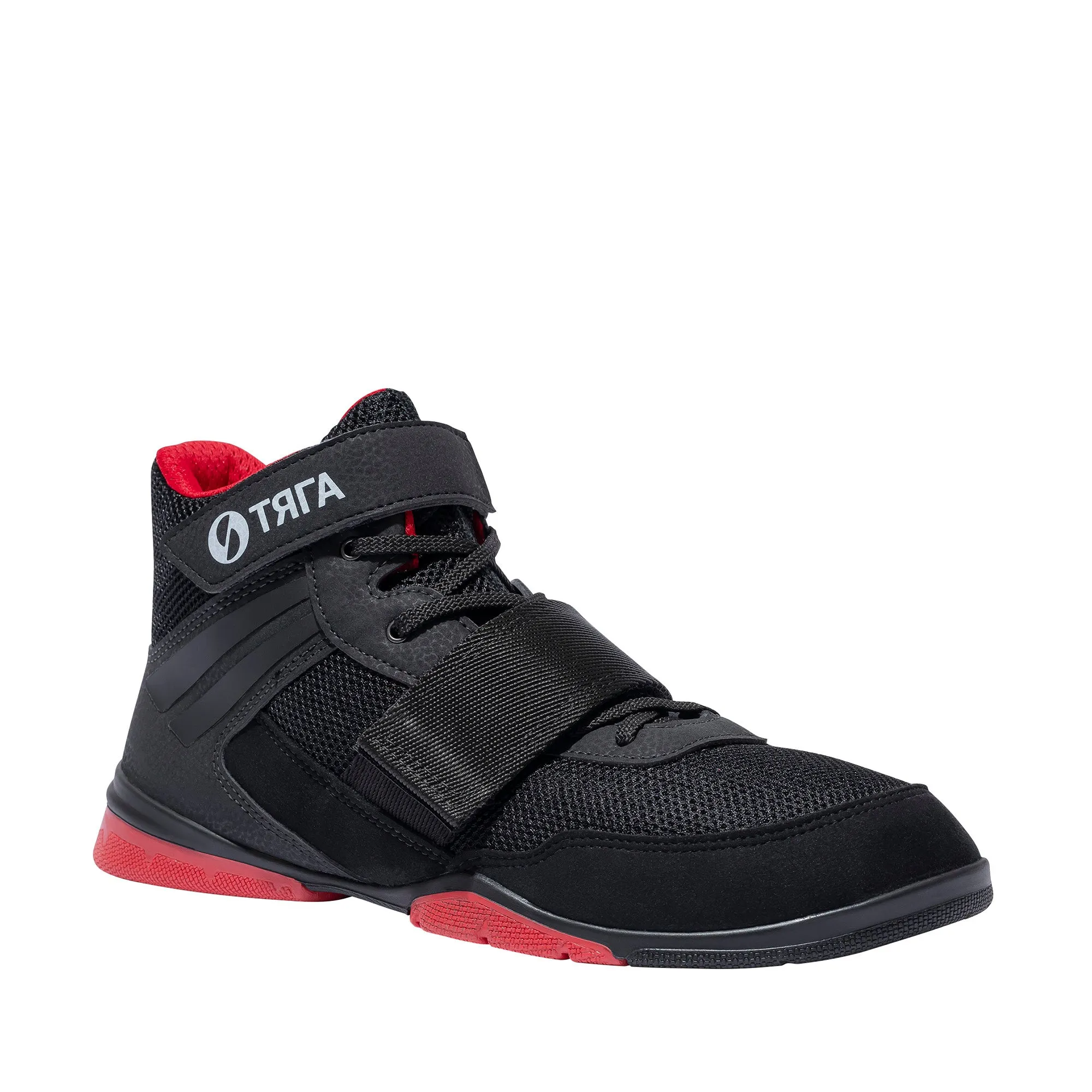 SABO Deadlift PRO Shoes - Black/Red - Limited тяга Edition