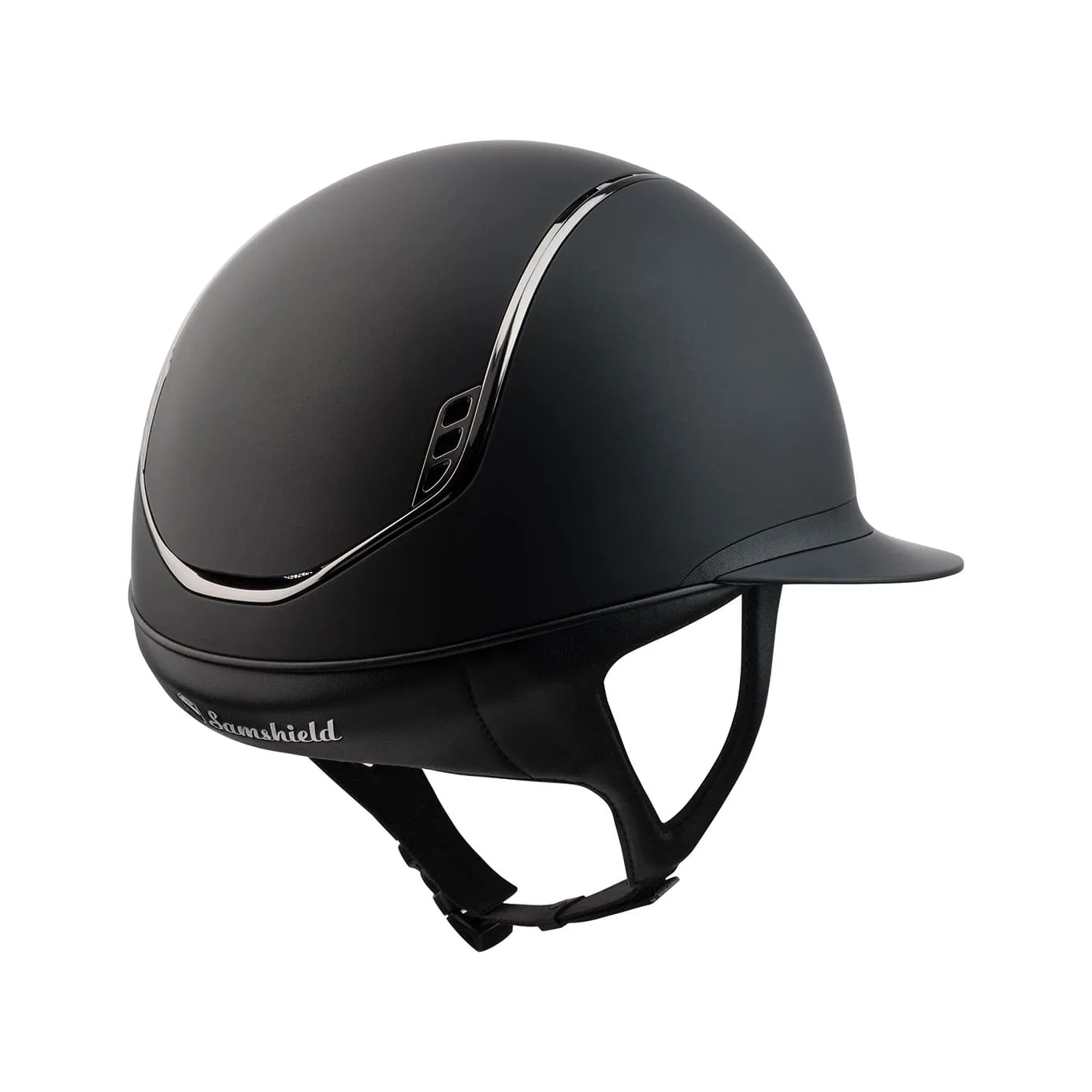 Samshield V2 Miss Shield Standard Shadowmatt Riding Hat - Black