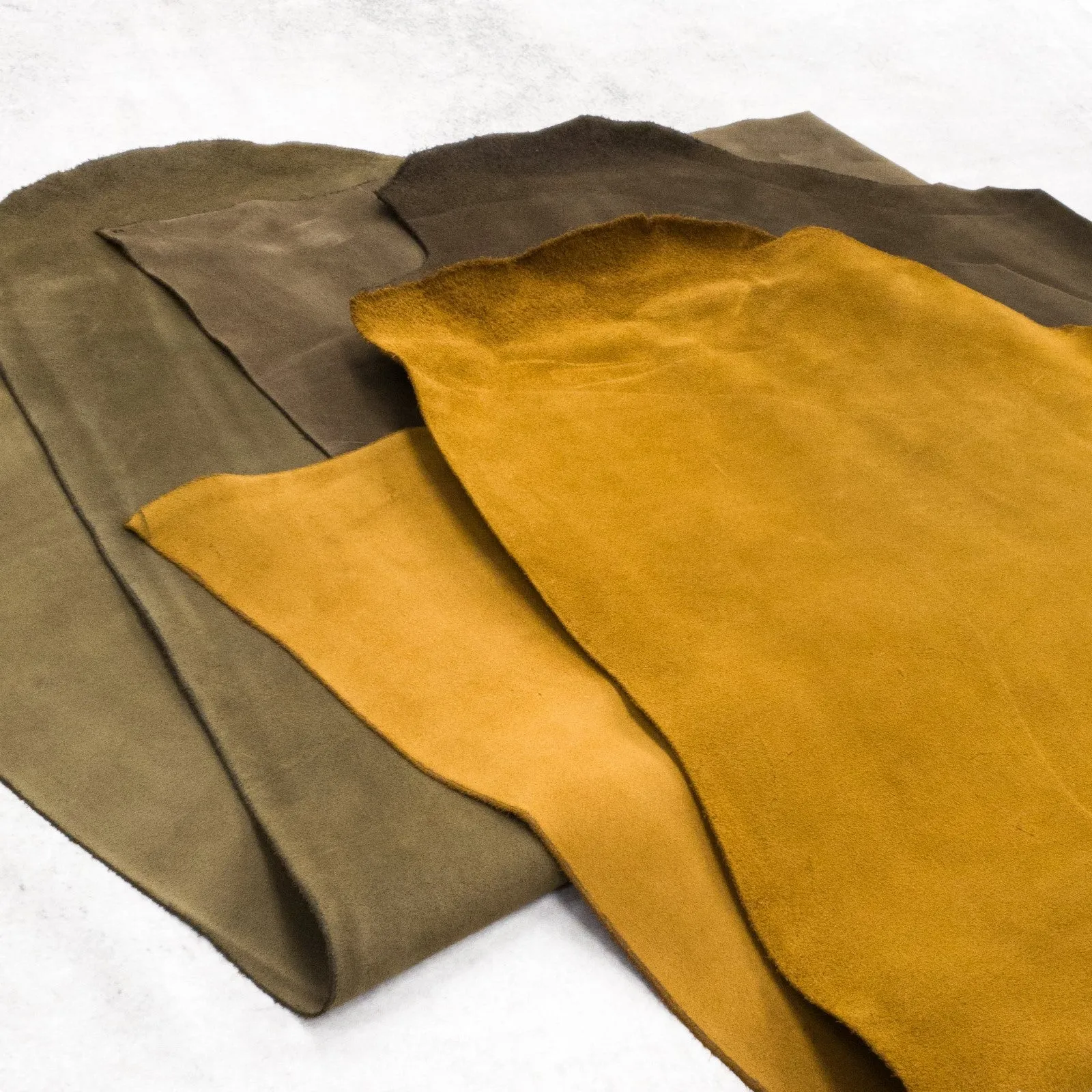 Suede, 6-11 / 15-23 Sq Ft, Oil Tan Sides