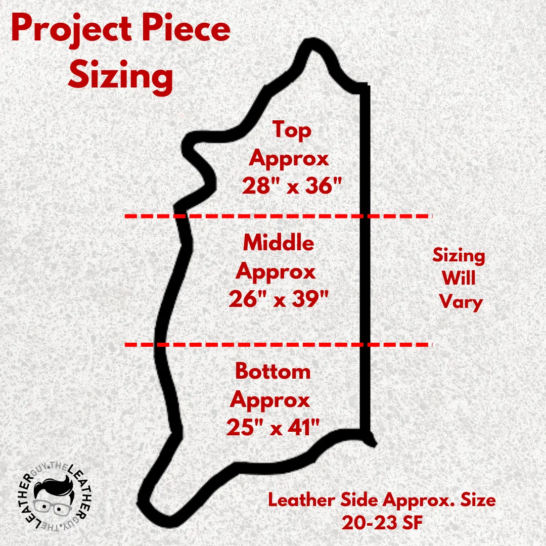 Super Sonic Saddle 7-9 oz, 10-23 SqFt, Flyin' Bison Sides and Project Pieces