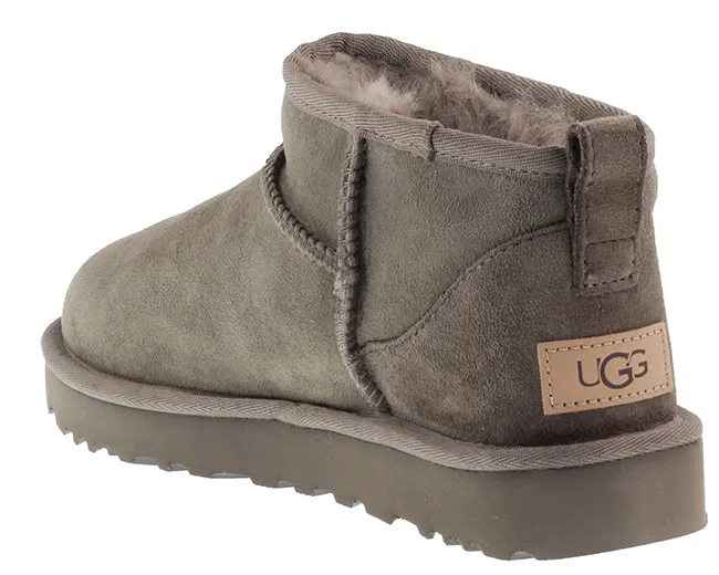 Ugg Boots Womens Classic Ultra Mini Smoke Plume