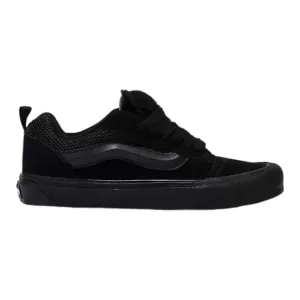 Vans Knu Skool Shoe Black/Black Mens Sizing