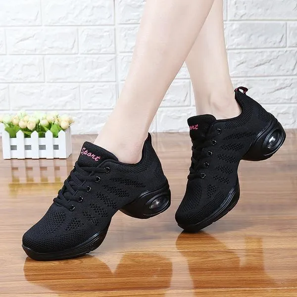 Women's Cloth Modern Jazz Sneakers Dance Shoes